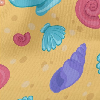 A Variety Of Colorful Shells Terry