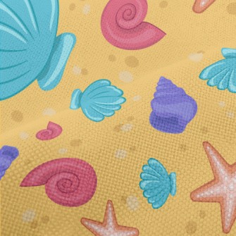 A Variety Of Colorful Shells Performance Linen