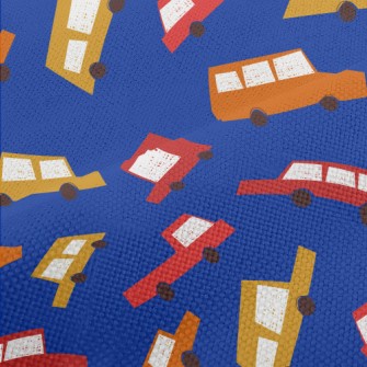 Multi-color Block Cars Performance Linen