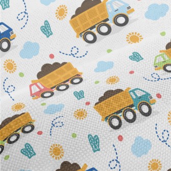 Cartoon Big Truck Performance Linen