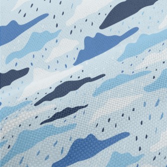 Clouds And Rainy Day Performance Linen