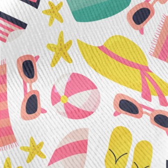 Beach Vacation Supplies Standard Corduroy