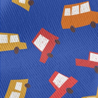Multi-color Block Cars Standard Corduroy