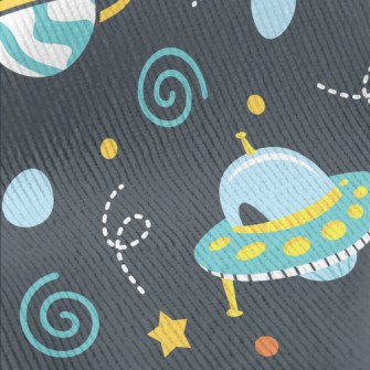 Space Planet UFO Standard Corduroy