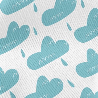Lines Clouds Raining Standard Corduroy