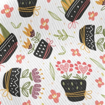 Classic Flower Pots Standard Corduroy