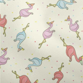 Colorful Birthday Flamingo Dobby