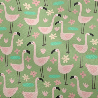 Garden Cartoon Flamingo Dobby
