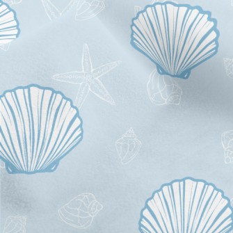 Elegant Shell Starfish Micro Fleece