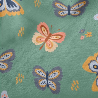 Butterflies Flying Everywhere Minky