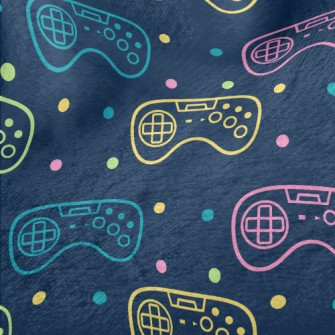 Fluorescent Light Handle Minky