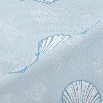 Elegant Shell Starfish Piqué