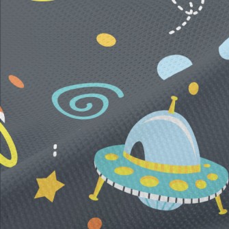 Space Planet UFO Piqué