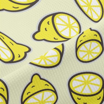 Sour Sliced Lemon Piqué