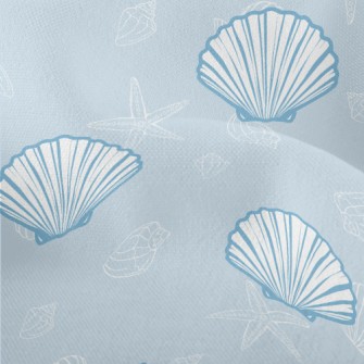 Elegant Shell Starfish Lightweight Performance Linen