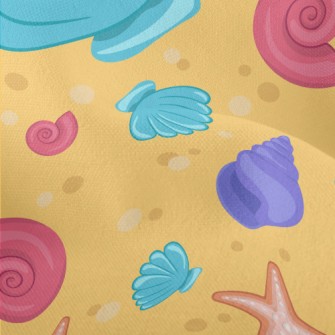 A Variety Of Colorful Shells Lightweight Performance Linen