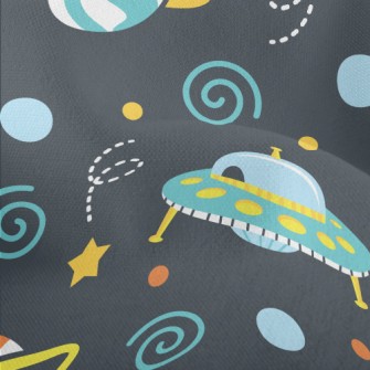 Space Planet UFO Lightweight Performance Linen