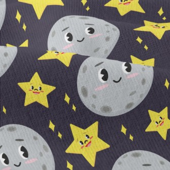 Blushing Moon And Stars Modern Jersey