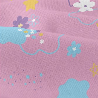 Clouds, Stars, Flowers Modern Jersey