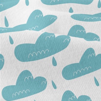 Lines Clouds Raining Modern Jersey