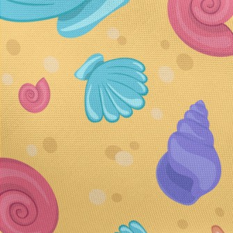 A Variety Of Colorful Shells Pongee