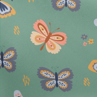 Butterflies Flying Everywhere Pongee