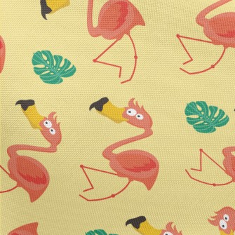 Summer Big-mouthed Flamingo Pongee