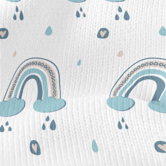 Rainbow Clouds Rainy Day Stretch Jersey