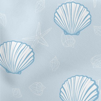 Elegant Shell Starfish Lightweight Cotton Poplin