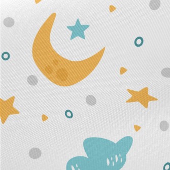 Moon Star Planet Midweight Cotton Poplin