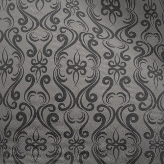 Mysterious Curved Damask Chiffon
