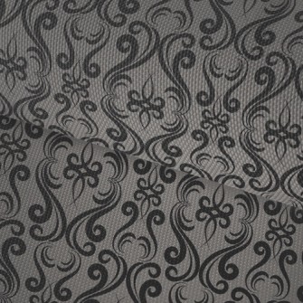 Mysterious Curved Damask Waterproof Oxford