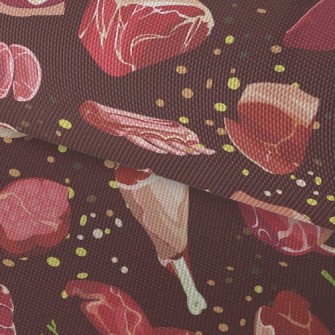 Premium Beef Cuts Waterproof Oxford