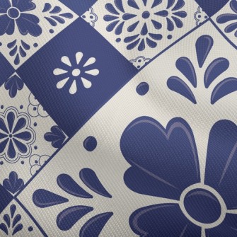 Simple And Elegant Tile Flower Dobby