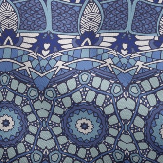 Mysterious Mosaic Damask Dobby