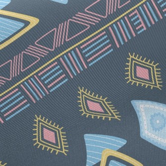 Irregular Ethnic Squares Twill