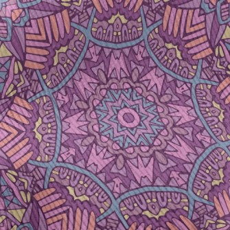 Brilliant Kaleidoscope Of Flow Standard Corduroy