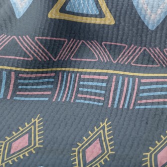 Irregular Ethnic Squares Terry