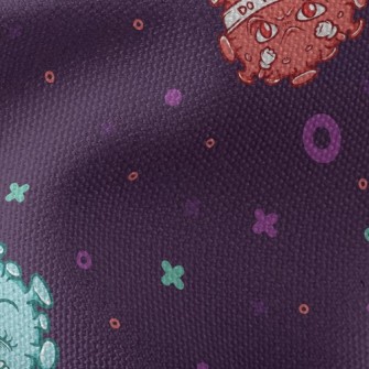 Scary Virus Doll Waterproof Canvas
