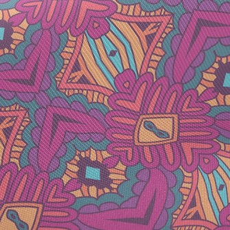 Weird Wind Damask Twill