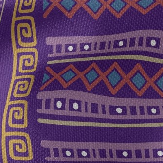 Childlike Nordic Ethnicity Waterproof Canvas