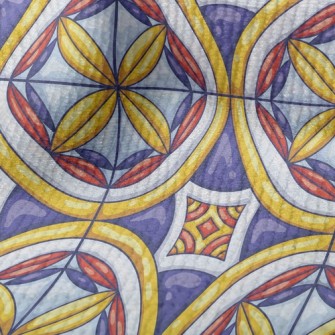 Circle Oval Strip Terry