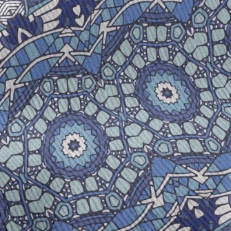Mysterious Mosaic Damask Standard Corduroy