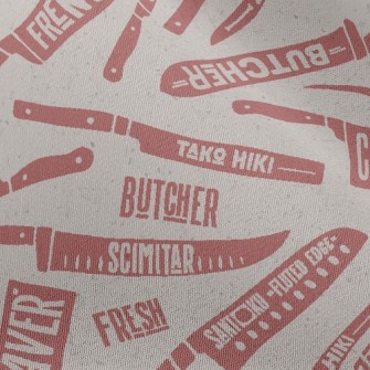 Various Kitchen Knives Chiffon