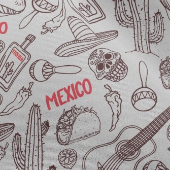 Mexican Passion Music Chiffon