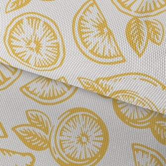 Sweet And Sour Lemon Waterproof Oxford