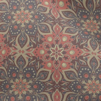 Bright Magical Flowers Chiffon