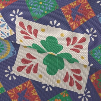Mosaic Children&#39;s Flowers Waterproof Oxford