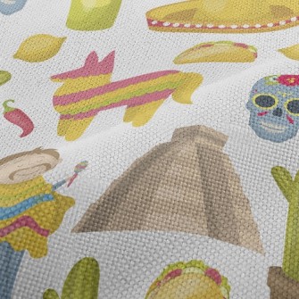 Mexican Cultural Customs Performance Linen