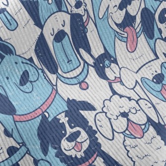 Playful Multi-expression Dog Standard Corduroy